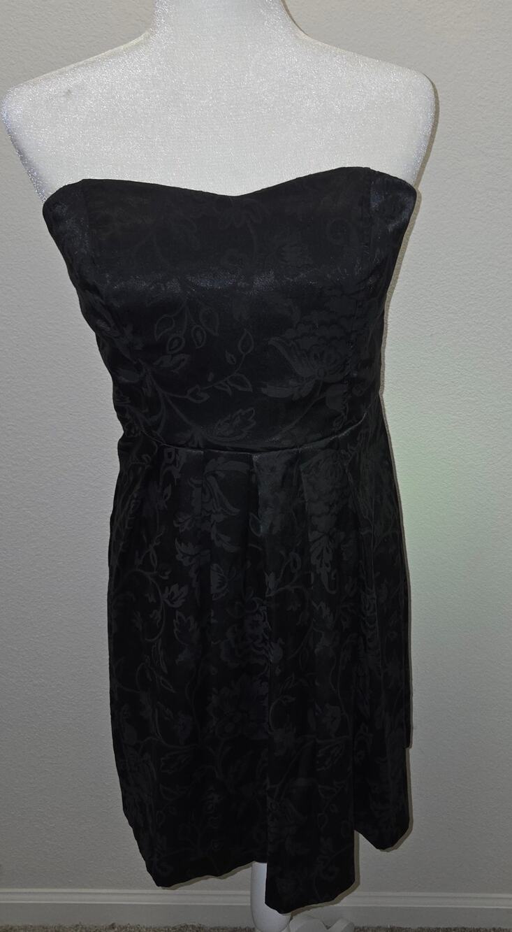 Speechless Strapless Black Dress Woman's Size 13
